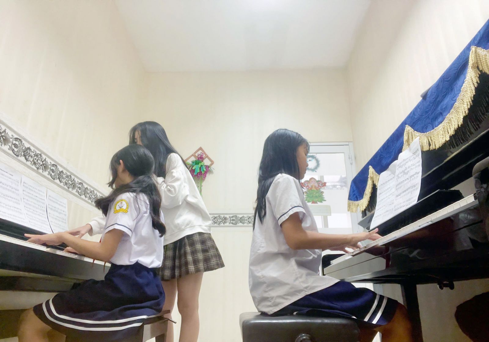 hinh anh truong nhac Viet Thanh