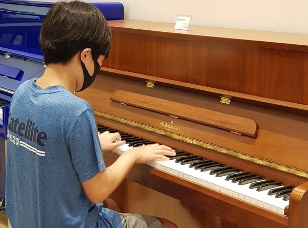 thiết kế đặc biệt của đàn piano Knabe