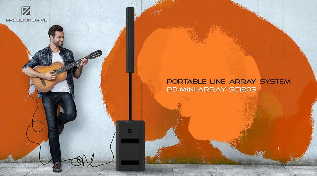 Loa cột mini array Precision Drive