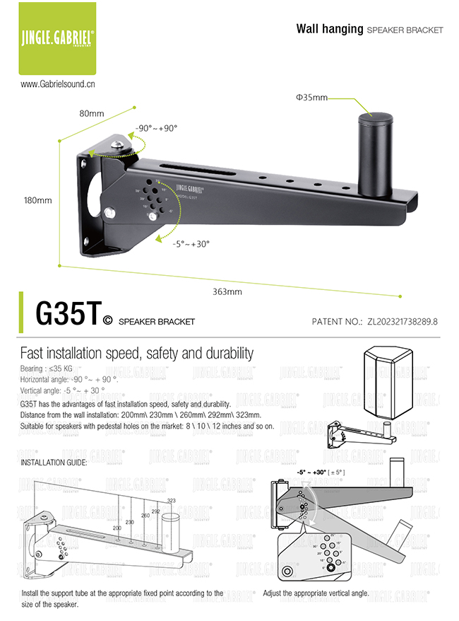 pat loa treo tuong g35t