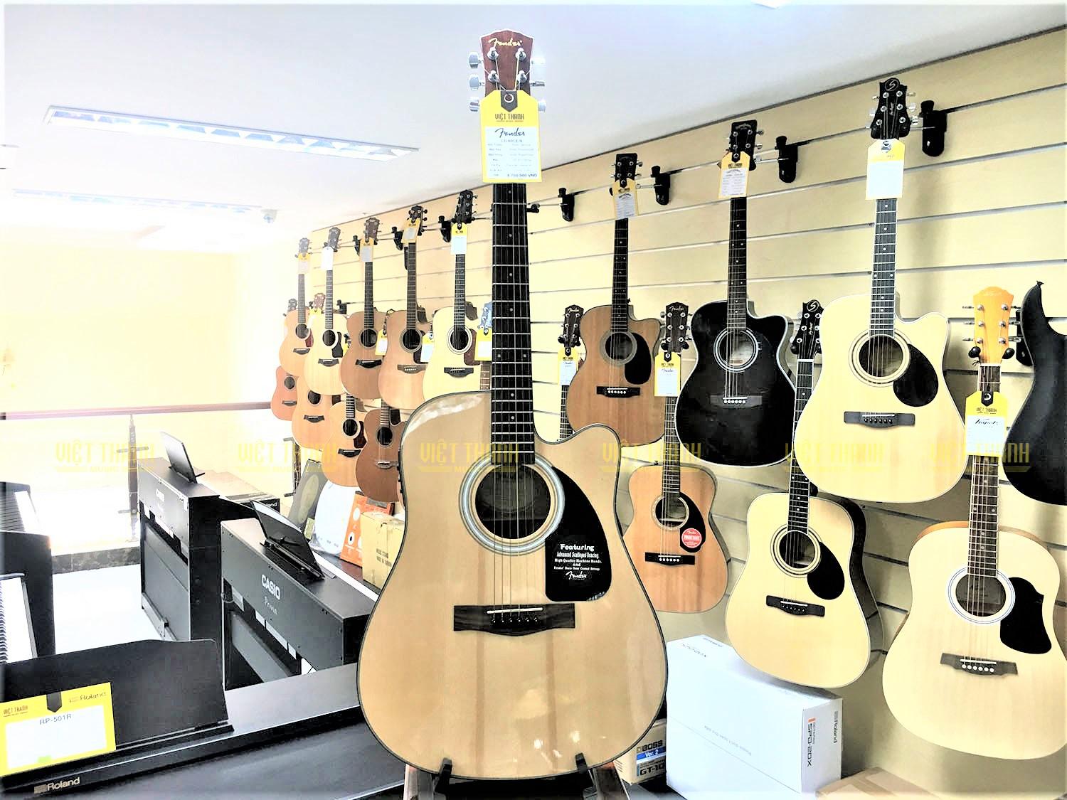 Đàn guitar Fender CD60CE NAT