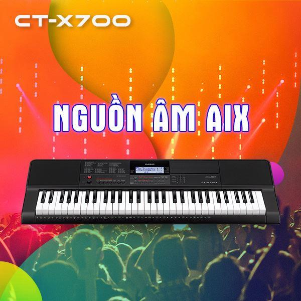 Nguồn âm thanh Aix tiên tiến của Casio 