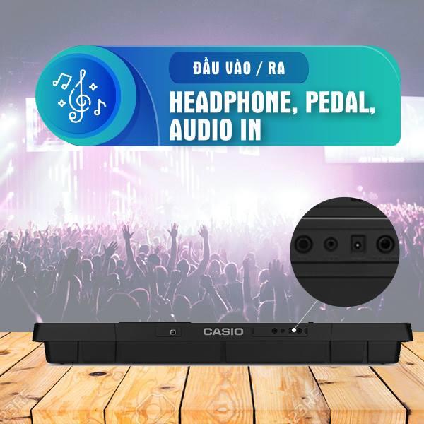 Cổng kết nối linh hoạt với nhiều thiết bị khác nhau