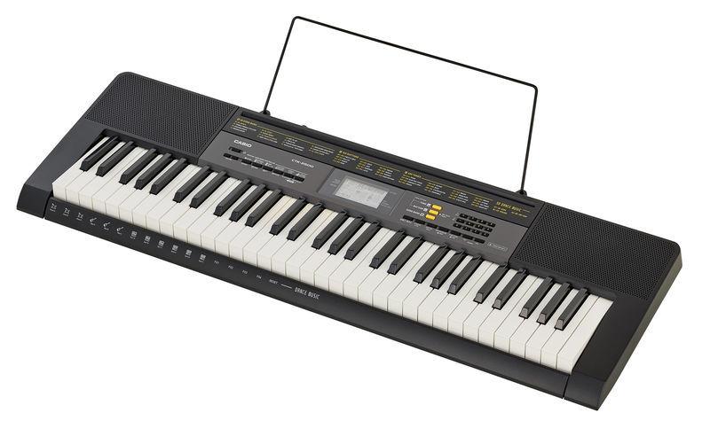 Đàn organ Casio CTK 2500 có thiết kế nhỏ gọn