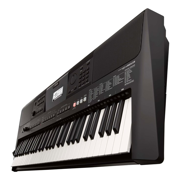 Đàn organ Yamaha PSR E463 có thư việc nhạc khổng lồ