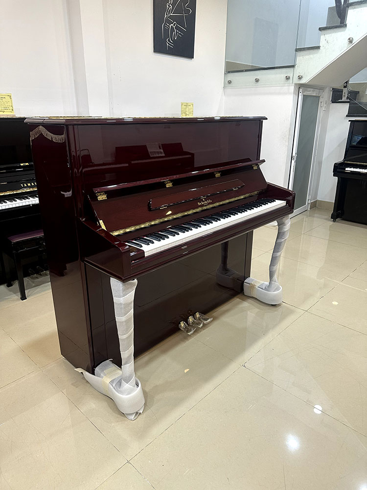 Đàn Piano Knabe WMV-132FD màu nâu đỏ