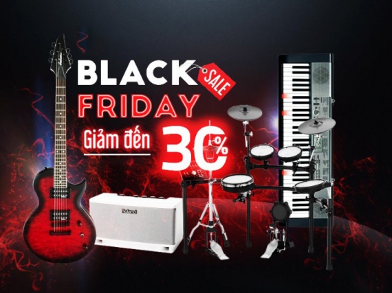 Danh sách nhạc cụ khuyến mãi BLACK FRIDAY 11.11