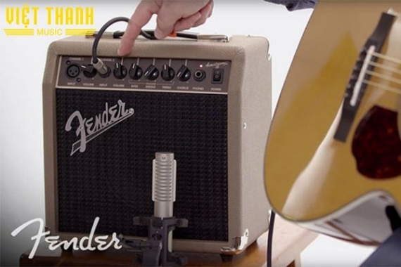 Loa Fender Acoustasonic 15 sở hữu âm thanh sống động