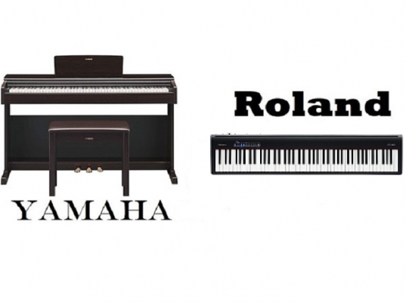 Nên Chọn Mua Piano Điện Roland Hay Yamaha