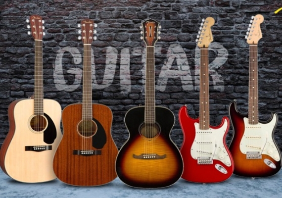 Các Loại Đàn Guitar Phố Biến Hiện Nay