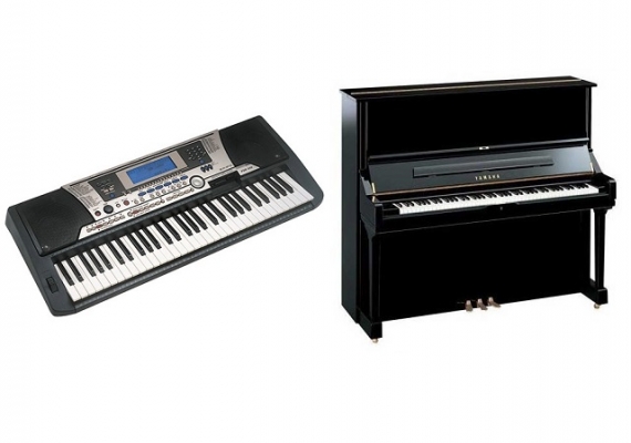 Đàn Organ Khác Đàn Piano Như Thế Nào