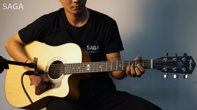 Âm thanh guitar acoustic Mantic GT-1DC