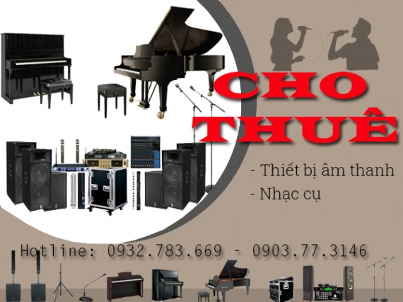 Cho thuê thiết bị âm thanh sự kiện