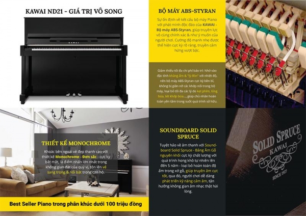 Đàn Piano Kawai ND-21