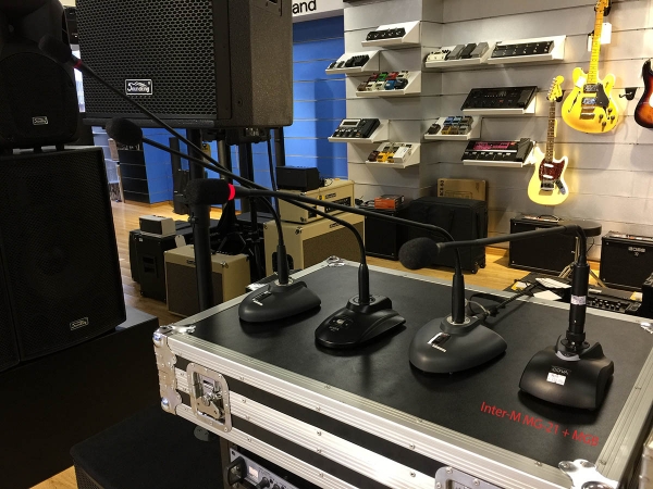 Micro cổ ngỗng Inter-M MG21