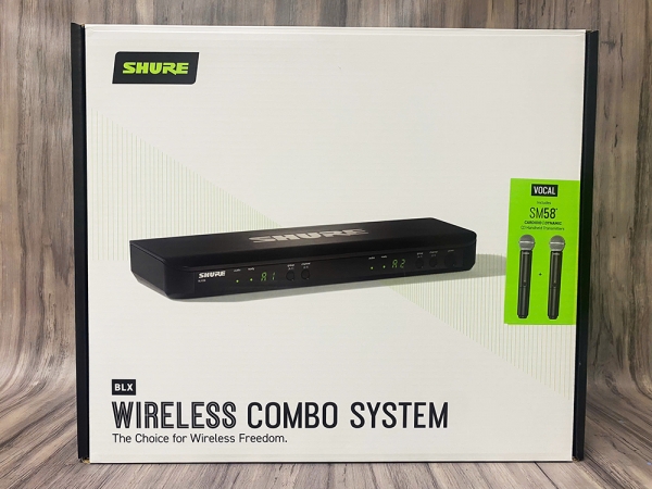 Micro không dây SHURE BLX288A/SM58