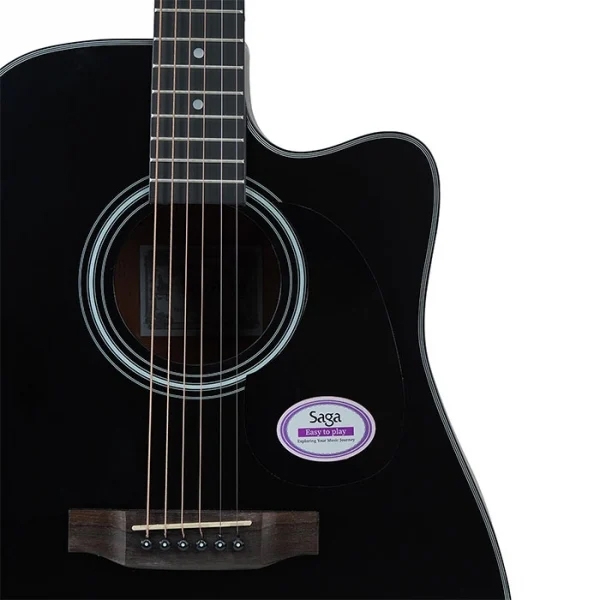 Đàn Guitar Saga SF600C-BK