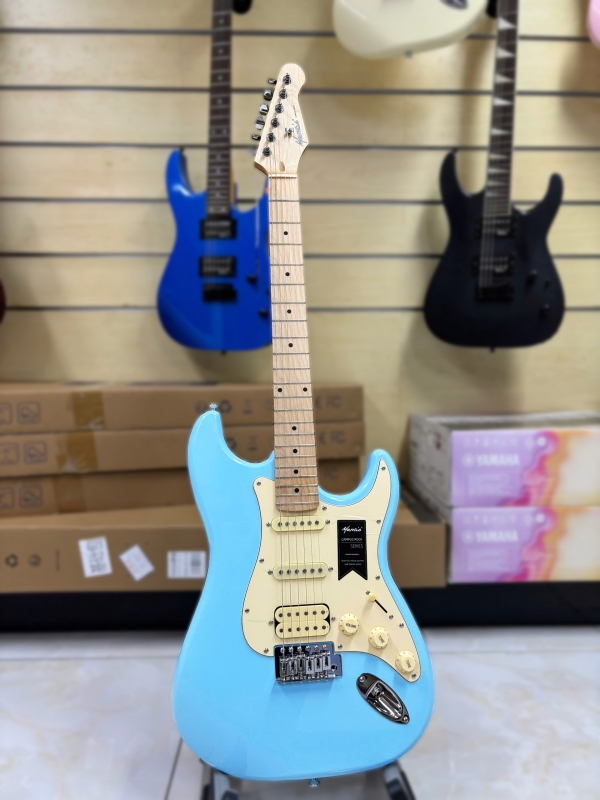 Guitar điện Mantic MST100 HBL (xanh dương)