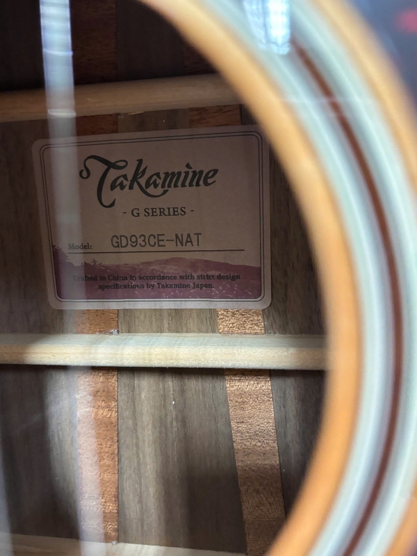 Takamine GD93CE NAT