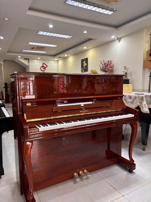 Đàn Piano Knabe WMV-132FD màu nâu đỏ