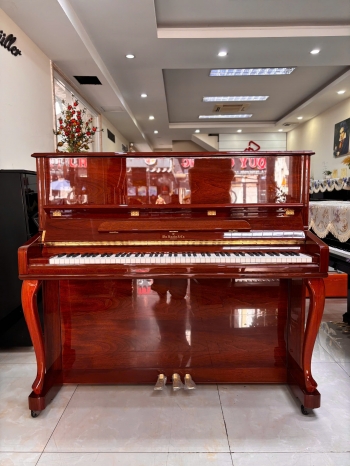  Đàn Piano Knabe WMV-132FD màu nâu đỏ