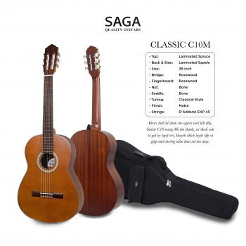 Guitar Classic Saga C10M