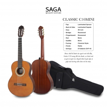  Guitar Classic Saga C10MINI